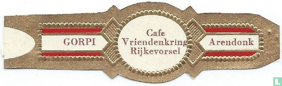 Café Vriendenkring Rijkevorsel - Gorpi - Arendonk  - Afbeelding 1