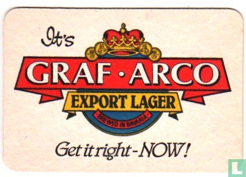 It's Graf Arco Export lager. Get it right - NOW! - Bild 1