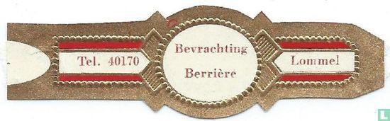 Bevrachting Berrière - Tel. 40170 - Lommel - Afbeelding 1