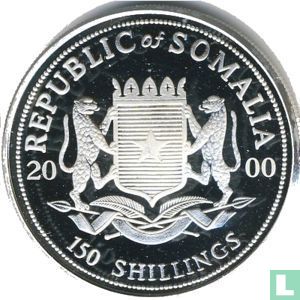 Somalia 150 shillings 2000 (PROOF) "Millennium" - Image 1