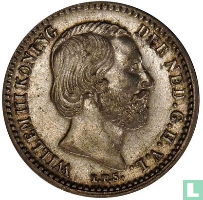 Nederland 10 cents 1863 - Afbeelding 2