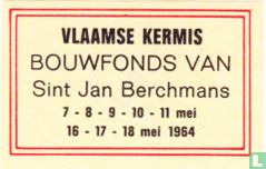 Vlaamse Kermis Bouwfonds van Sint Jan Berchmans