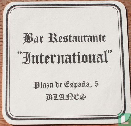 Bar Restaurant "International" Blanes