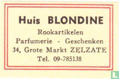 Huis Blondine - Rookartikelen