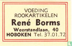 René Borms - Voeding rookartikelen
