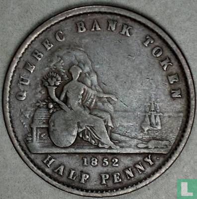 Lower Canada ½ Penny 1852 - Bild 1