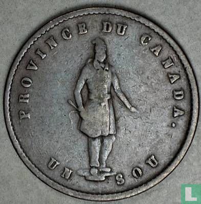 Lower Canada ½ Penny 1852 - Bild 2