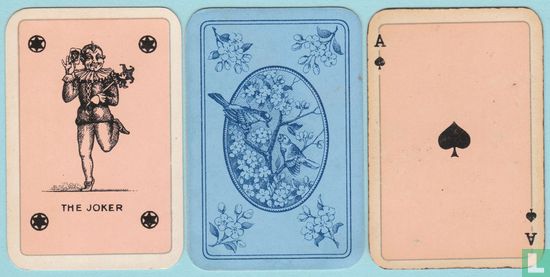 Patience No. 25, Walter Scharff K.G., München, 52 Speelkaarten + 1 joker + 1 extra card, Playing Cards, 1925 - Afbeelding 2