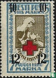 Red Cross, with over5print