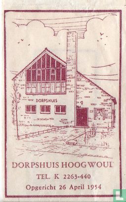 Dorpshuis Hoogwoud - Afbeelding 1