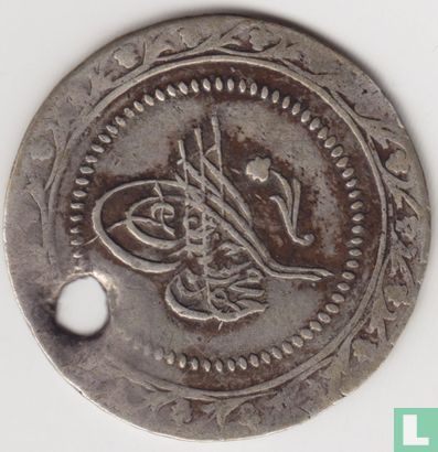 Ottomaanse Rijk 1 kurus AH1223-3 (1810) - Afbeelding 2