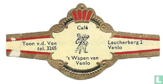 Café 't Wapen van Venlo - Toon v.d. Ven tel. 3265 - Leutherberg 2 Venlo - Afbeelding 1