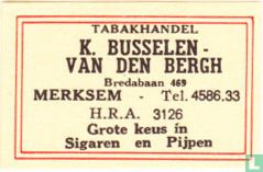 Tabakhandel K. Busselen - Van den Bergh