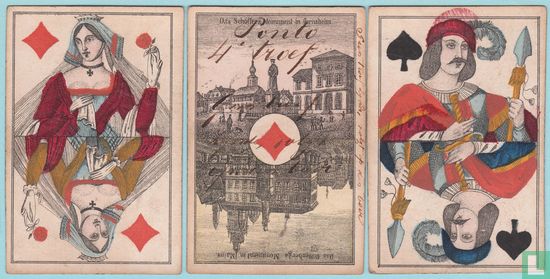 Unknown maker, Germany, 40 Speelkaarten, Playing Cards, 1880 - Image 2