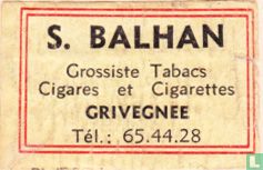 S. Balhan - Grossiste Tabacs