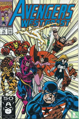 Avengers West Coast 74 - Afbeelding 1