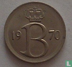 België 25 centimes 1970 (FRA) - Afbeelding 1