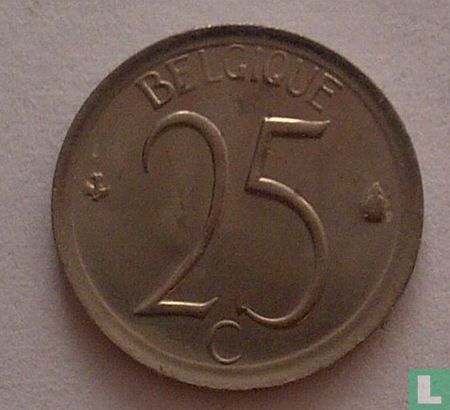 België 25 centimes 1970 (FRA) - Afbeelding 2