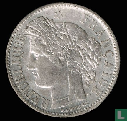 France 2 francs 1850 (A) - Image 2