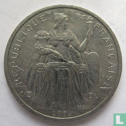 French Polynesia 2 francs 2004 - Image 1
