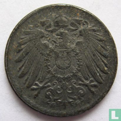 Empire allemand 5 pfennig 1919 (G) - Image 2