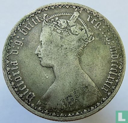 Verenigd Koninkrijk 1 florin 1879 - Afbeelding 1