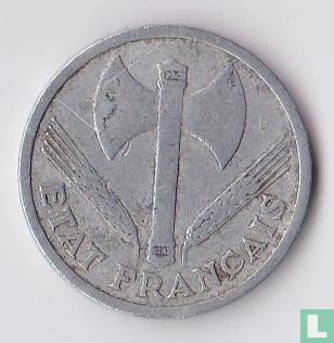 Frankreich 1 Franc 1942 (ohne LB) - Bild 2