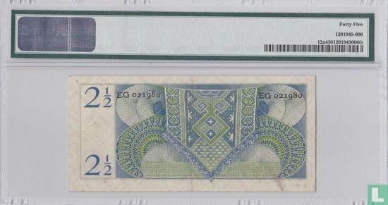 Netherlands New Guinea 2.50 Gulden (PLNG2.2a) - Afbeelding 2