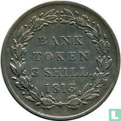  Vereinigtes Königreich 3 Shilling 1813 - Bild 1