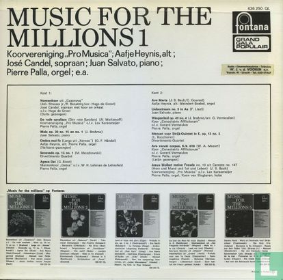 Music for the Millions 1 - Afbeelding 2
