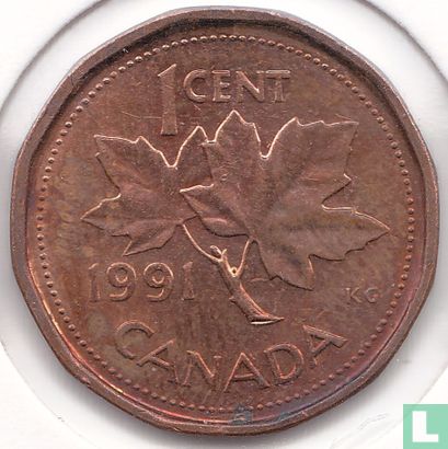Canada 1 cent 1991 - Afbeelding 1