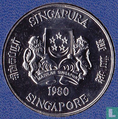 Singapore 10 dollars 1980 (nickel) - Image 1