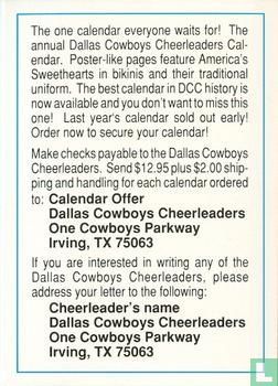  Cheerleaders Checklist - Dallas Cowboys - Afbeelding 2