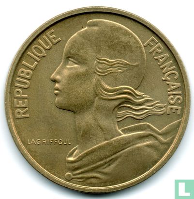 Frankrijk 10 centimes 1975 - Afbeelding 2