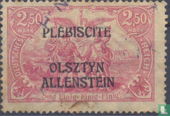 Volksabstimmung Olszyn/Allenstein