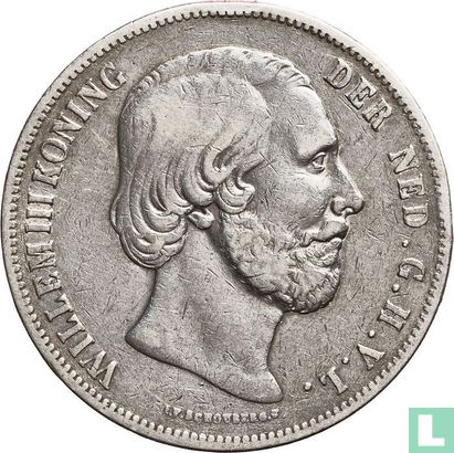 Pays-Bas 2½ gulden 1853 - Image 2
