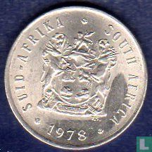 Afrique du Sud 5 cents 1978 - Image 1