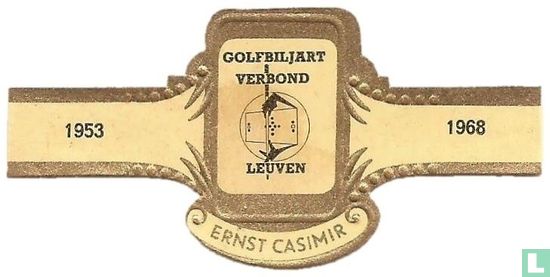 Golfbiljart Verbond Leuven - 1953 - 1968 - Afbeelding 1