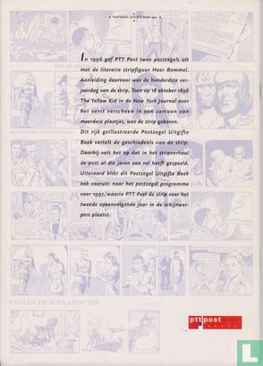 In strip gevat - Een eeuw beeldverhaal - Postzegel uitgifte boek 1997 - Bild 2