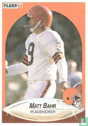Matt Bahr - Cleveland Browns - Bild 1