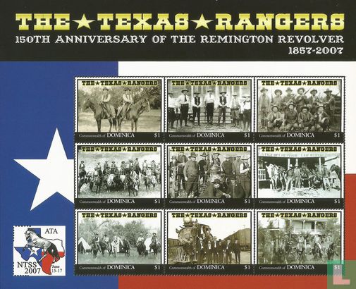 Texas Rangers, 150 Remington revolver