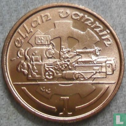 Man 1 penny 1991 (AA) - Afbeelding 2