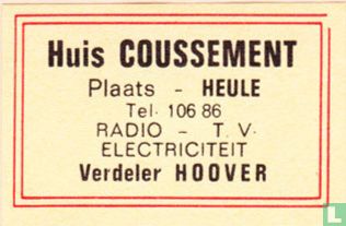 Huis Coussement - Radio - TV