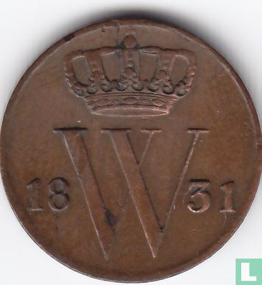Nederland ½ cent 1831 - Afbeelding 1