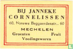 Bij Janneke Cornelissen