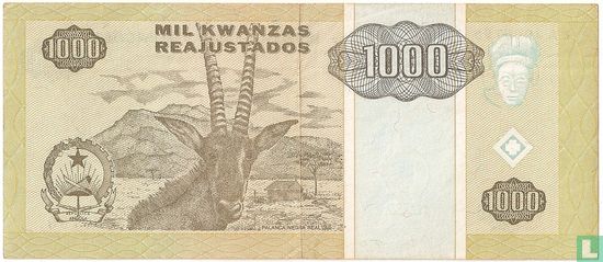 Angola 1.000 Kwanzas Reajustados  - Afbeelding 2