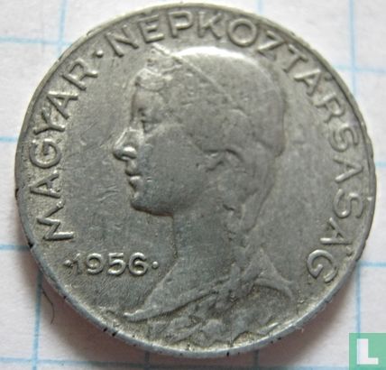 Hongarije 5 fillér 1956 - Afbeelding 1