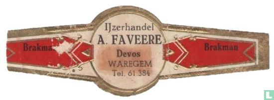 IJzerhandel A. Faveere Devos Waregem tel. 61.384 - Brakman - Brakman - Afbeelding 1