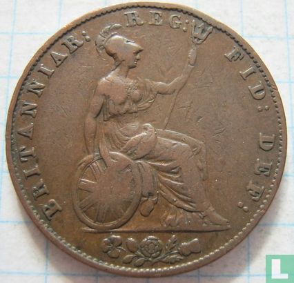 United Kingdom ½ penny 1846 - Image 2