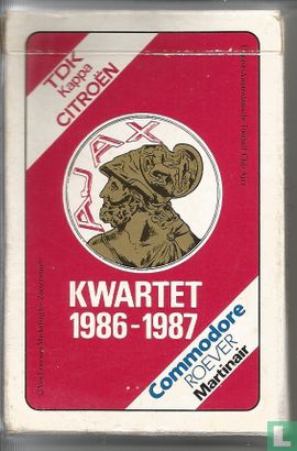 Ajax kwartet 1986-1987 - Afbeelding 1